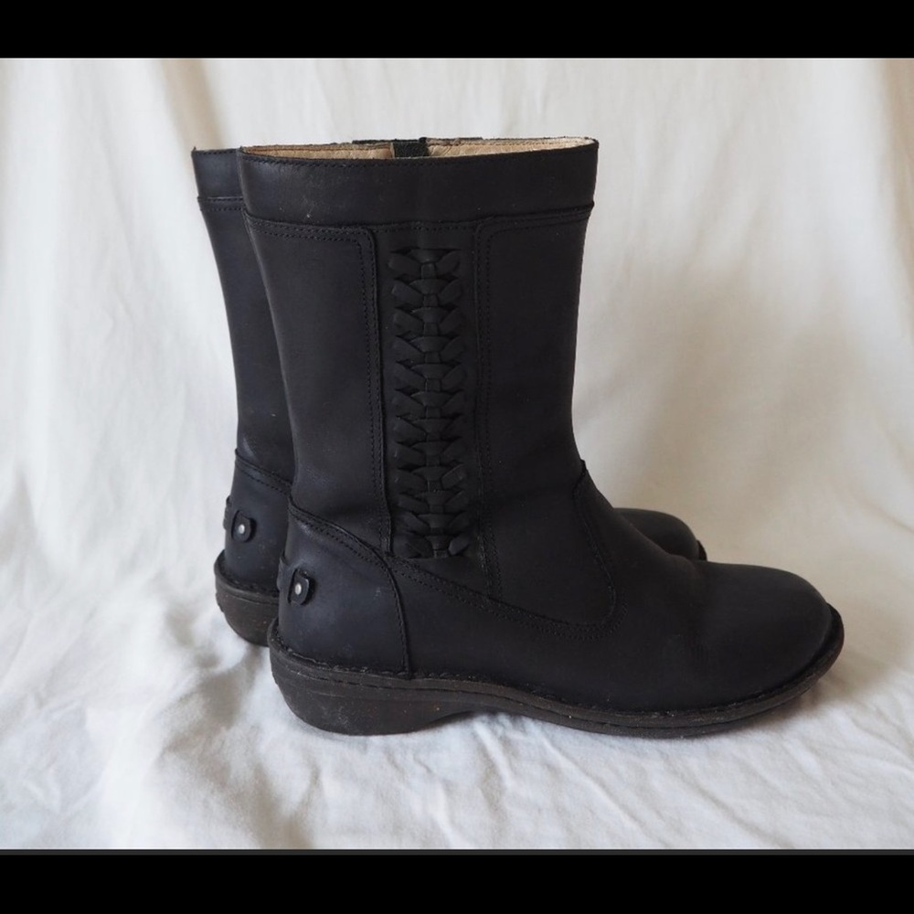 UGG black waterproof snow boots size 9